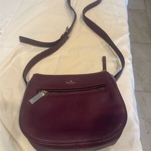 Kate Spade Burgundy Crossbody Bag